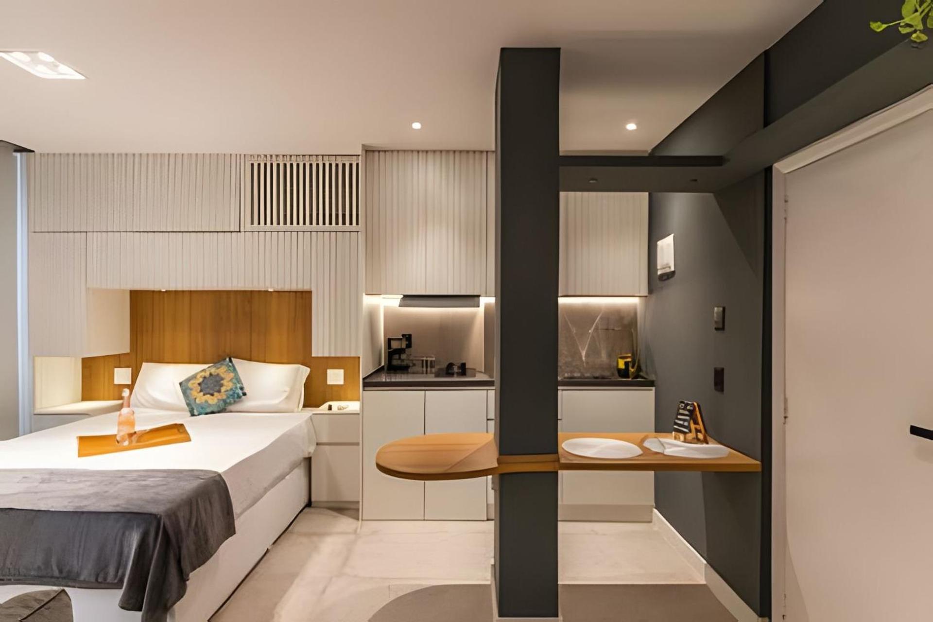 Apartamento Excelente Studio, 2 Min. Da Em Copa Posto 5